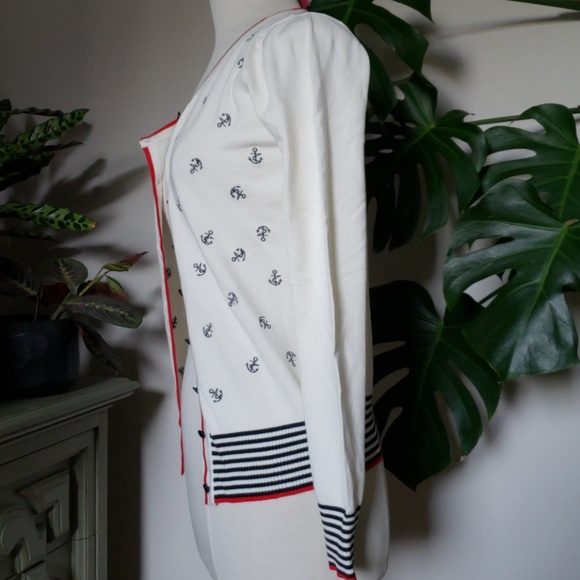 NWT ModCloth Nautical Cardigan - Picture 3 of 7